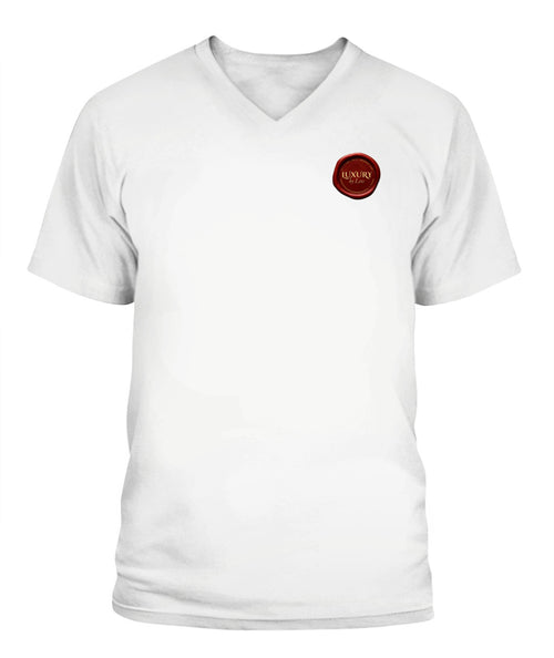 Elevate Your Style with the Lady's V-Neck T-Shirt - Gildan 5V00L in Luxurious Cotton